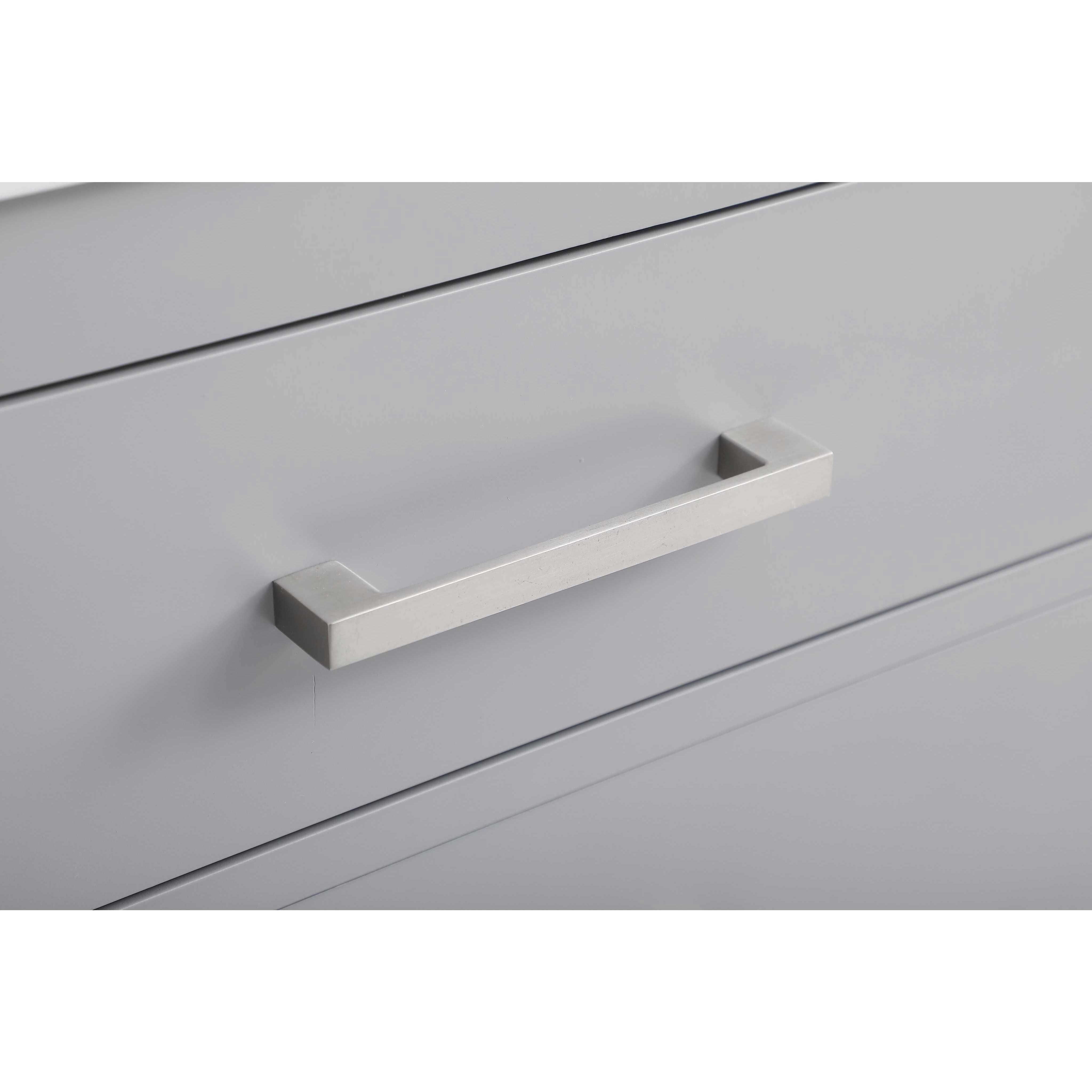 Lewis 72 X 22 X 34 inch Grey Vanity Sink Set