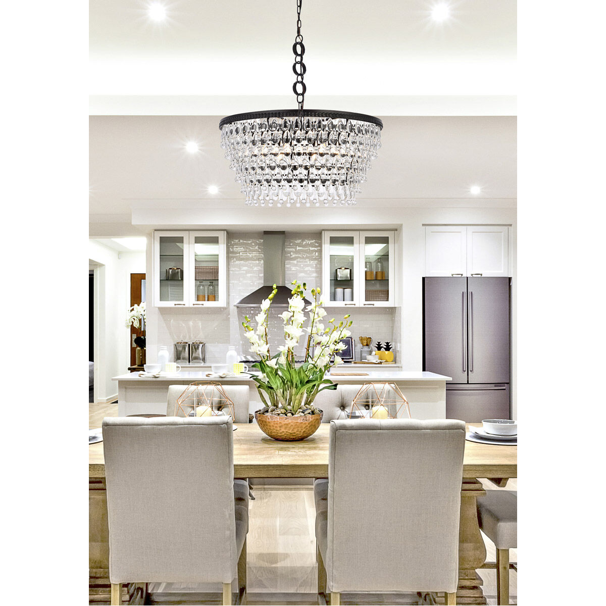 Black chandelier lights on sale