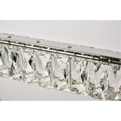 Monroe LED 2 inch Chrome Chandelier Ceiling Light