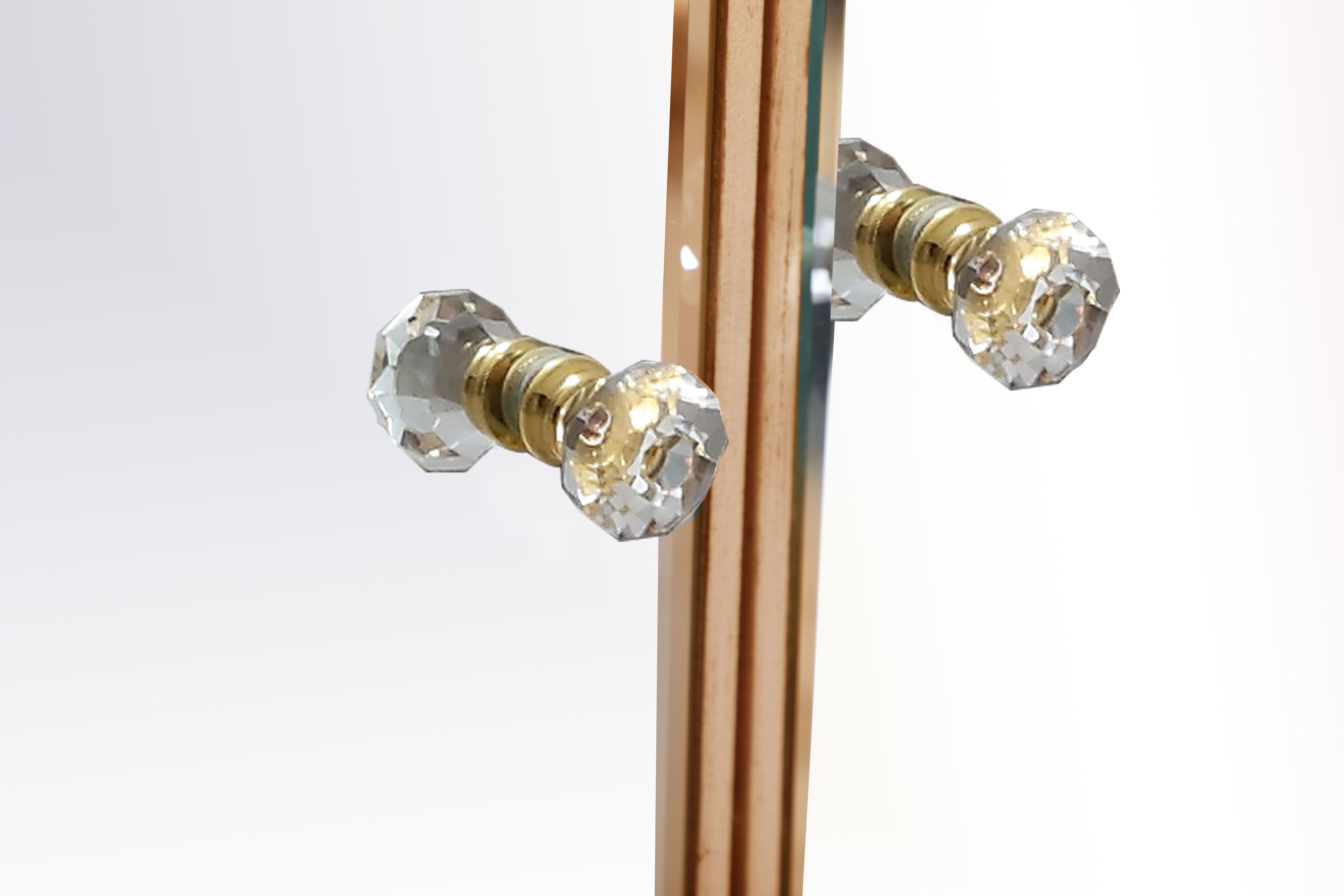 Modern Antique Gold Cabinet