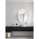 Everly 32 X 21 inch Silver Mirror