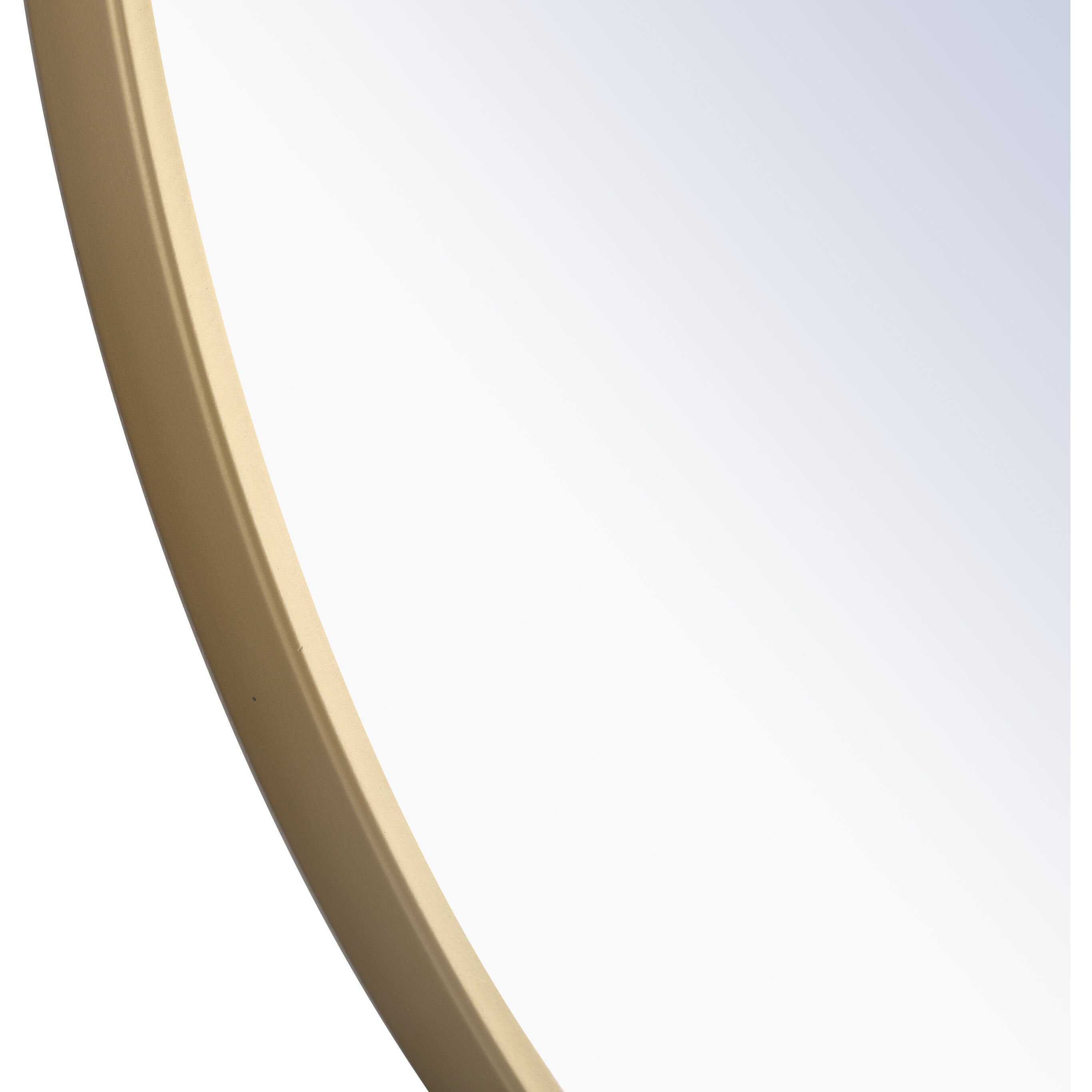 Eternity 28 X 28 inch Brass Wall Mirror