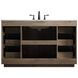 Blake 54 X 22 X 34 inch Natural Oak Vanity Sink Set