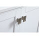 Irene 54 X 22 X 34 inch White Vanity Sink Set