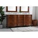 Danville 72 X 21 X 36 inch Teak Vanity Sink Set