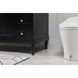 Bennett 48 X 21 X 35 inch Black Vanity Sink Set in Not Included