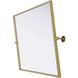 Amoura 30 X 24 inch Brass Mirror
