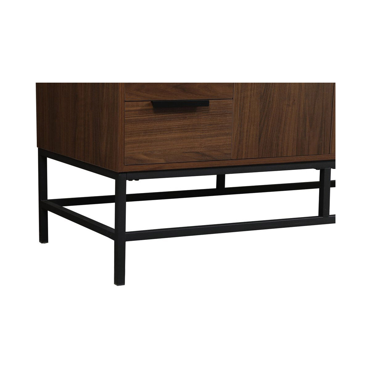 Eugene 48 X 22 X 34 inch Walnut Vanity Sink Set