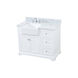 Franklin 42 X 22 X 35 inch White Bathroom Vanity Cabinet