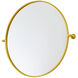 Everly 30 X 30 inch Gold Mirror