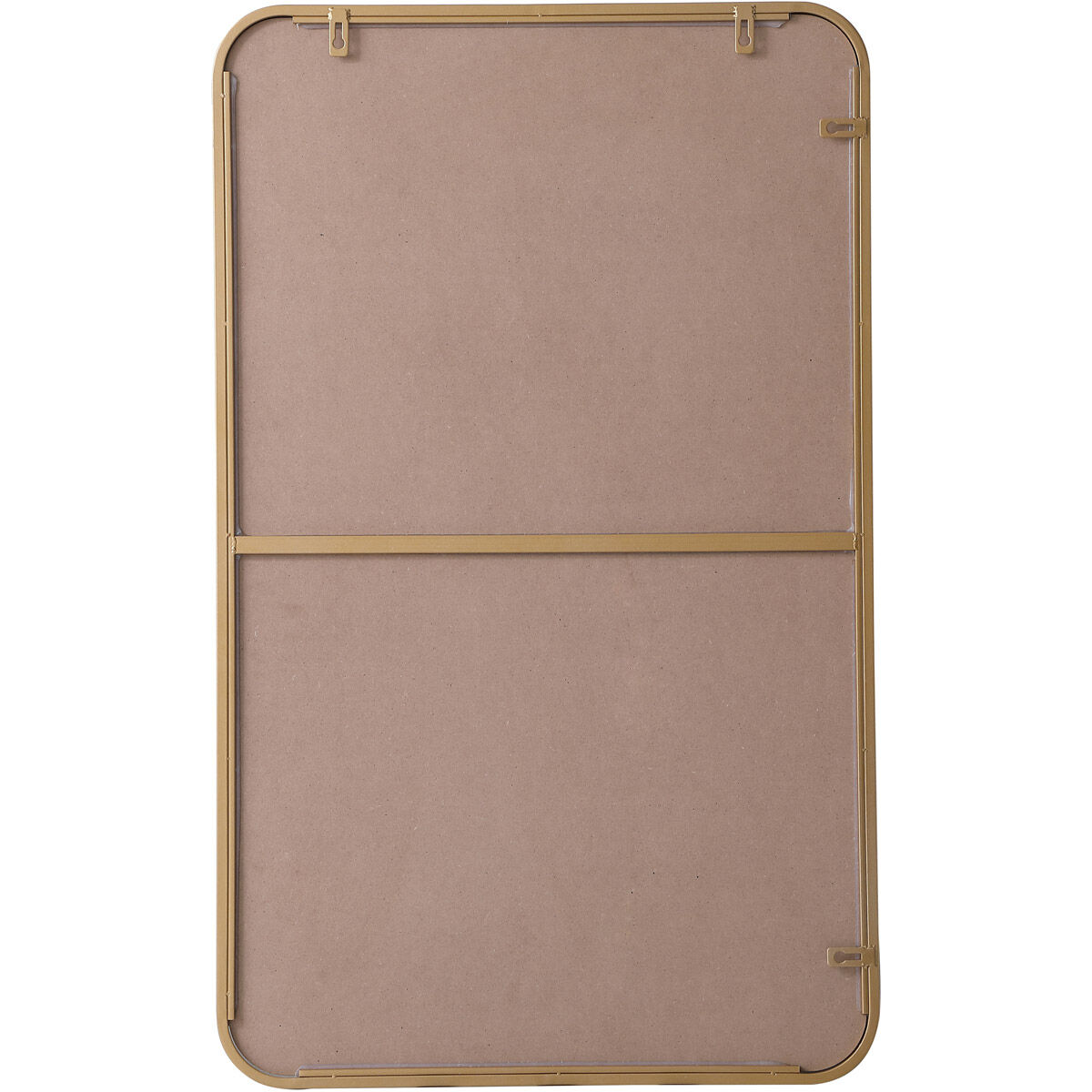 Evermore 36 X 22 inch Brass Mirror