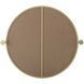 Amoura 30 X 30 inch Brass Mirror