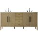 Blakely 72 X 34 inch Linen Oak Bathroom Vanity Cabinet