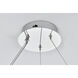 Bowen 1 Light 26 inch Chrome Chandelier Ceiling Light