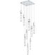 Aurora 9 Light 20 inch Chrome Pendant Ceiling Light