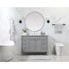 Bennett 48 X 21 X 35 inch Grey Vanity Sink Set