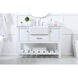 Clement 48 X 22 X 34 inch White Bathroom Vanity Cabinet