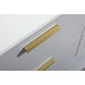 Larkin 48 X 22 X 34 inch Grey Vanity Sink Set
