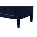 Park Avenue 72 X 22 X 35 inch Blue Vanity Sink Set