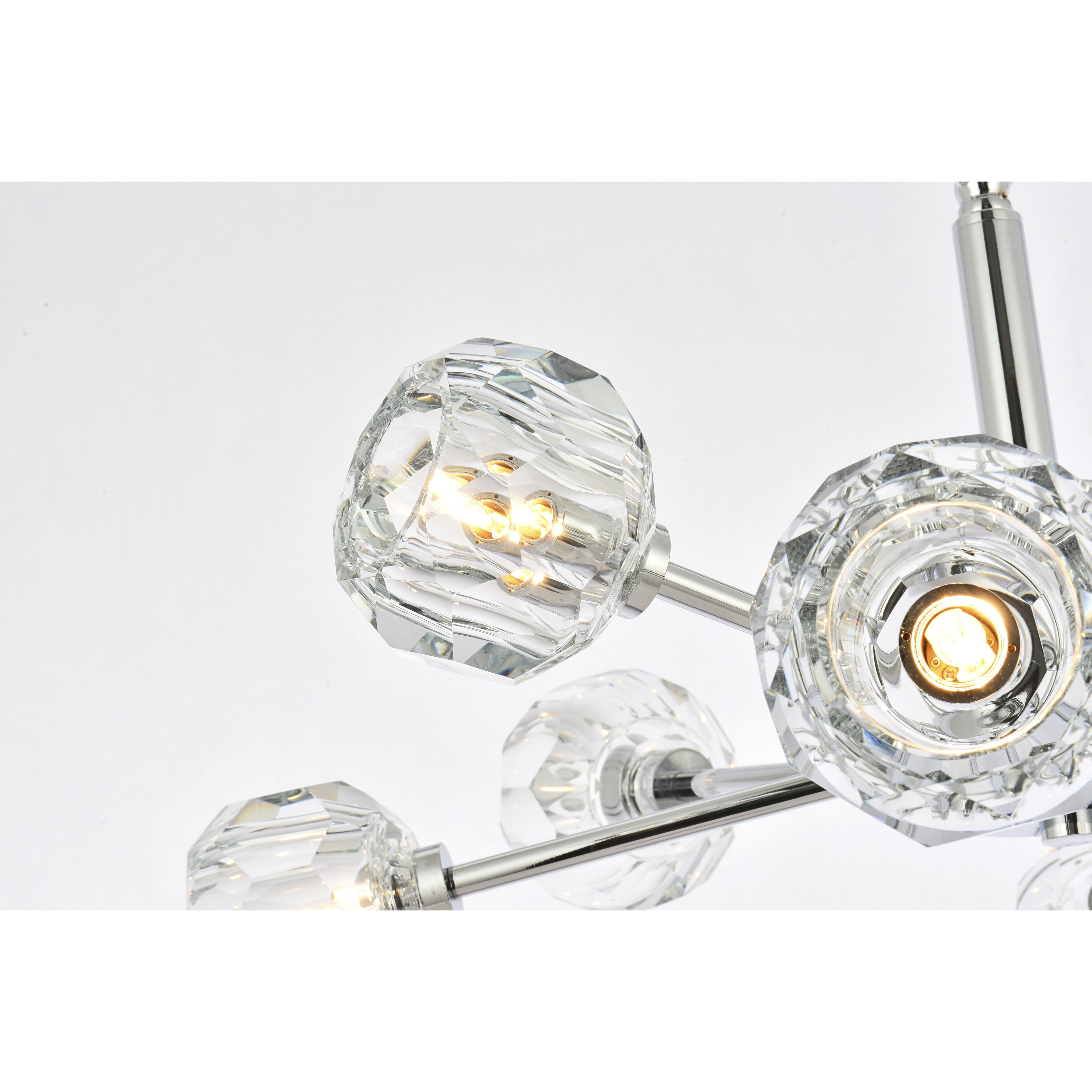 Graham 8 Light 24 inch Chrome Pendant Ceiling Light