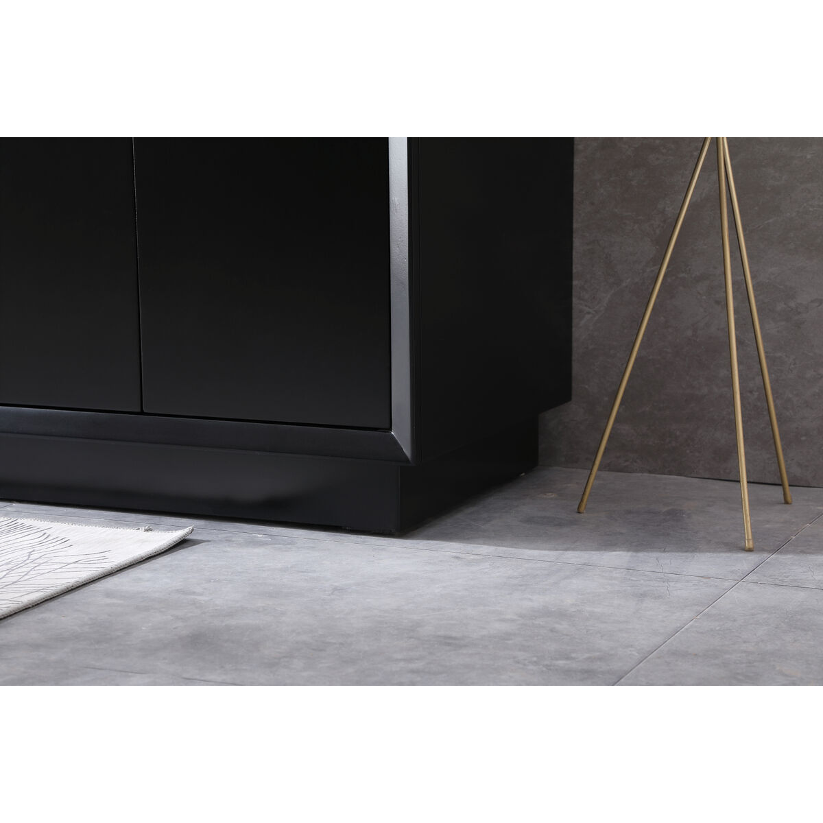 Hayes 72 X 22 X 35 inch Black Vanity Sink Set