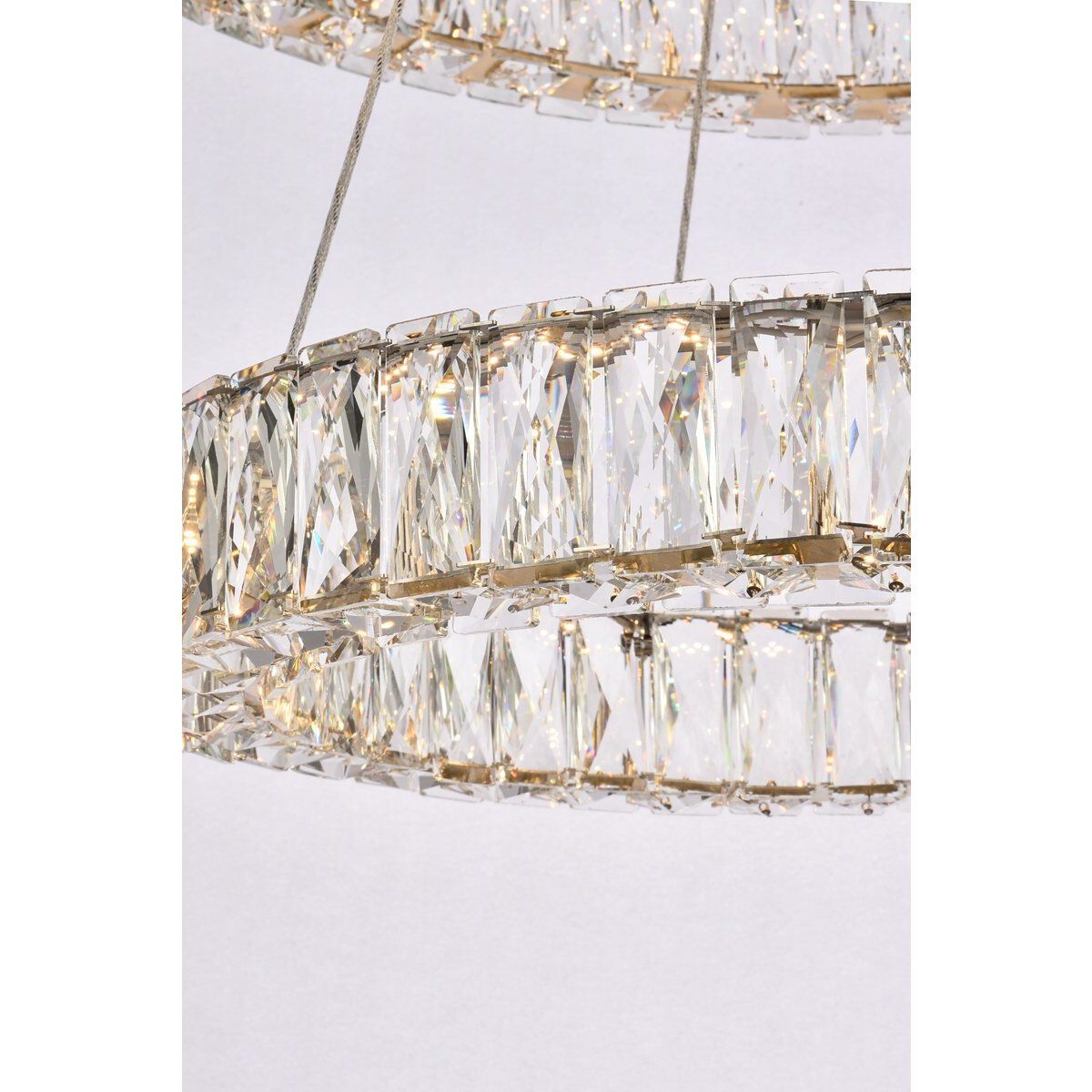 Monroe 2 Light 28 inch Gold Chandelier Ceiling Light