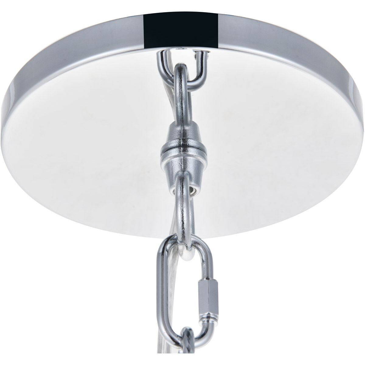 Vega LED 26 inch Chrome Pendant Ceiling Light