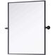 Amoura 30 X 24 inch Black Mirror