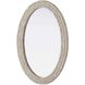 Marlowe 42 X 30 inch Linen White Mirror