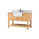 Clement 48 X 22 X 34 inch Natural Wood Bathroom Vanity Cabinet