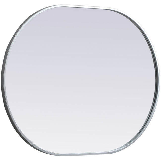 Asha 36 X 27 inch Silver Mirror in 27 x 36
