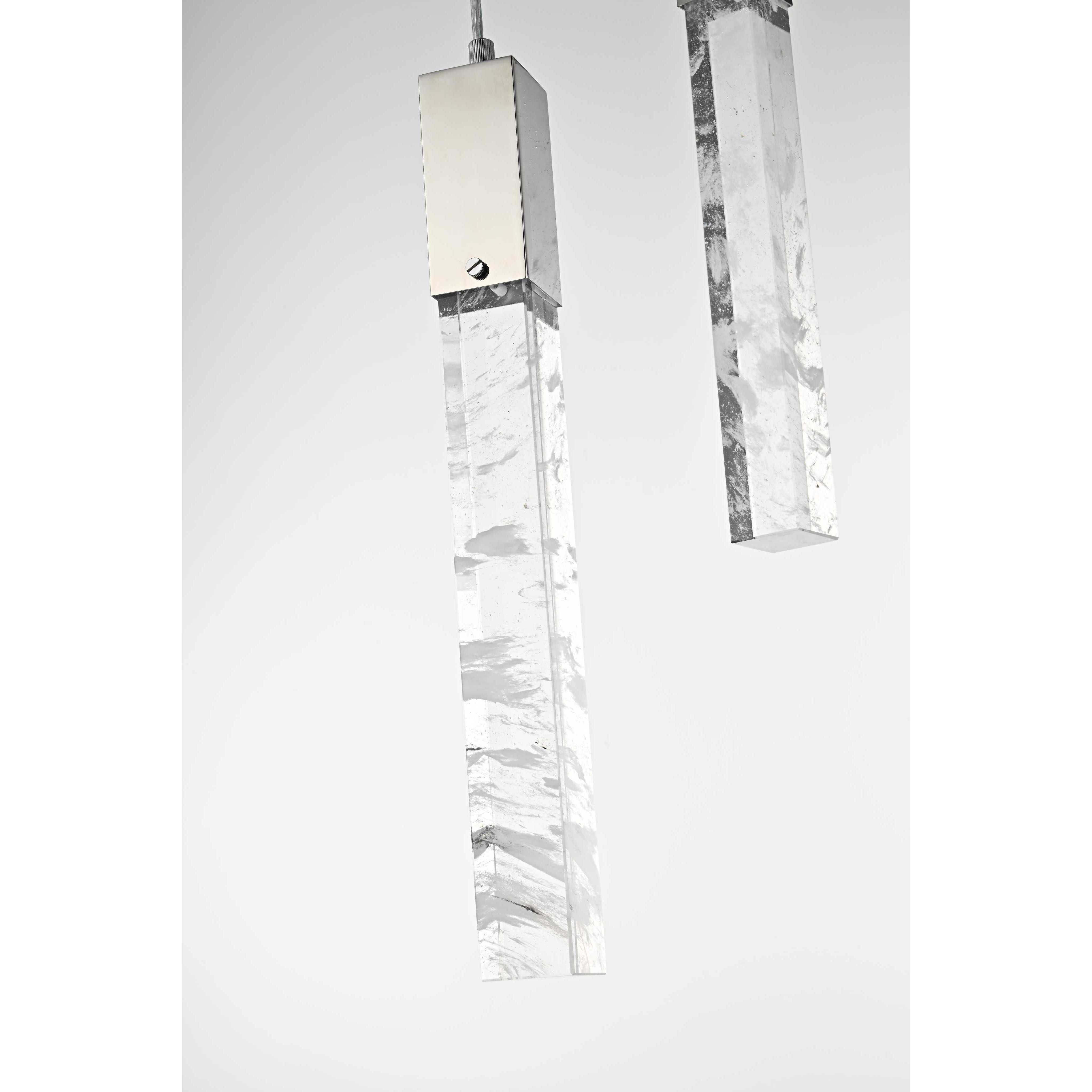 Aurora 36 Light 42 inch Chrome Chandelier Ceiling Light