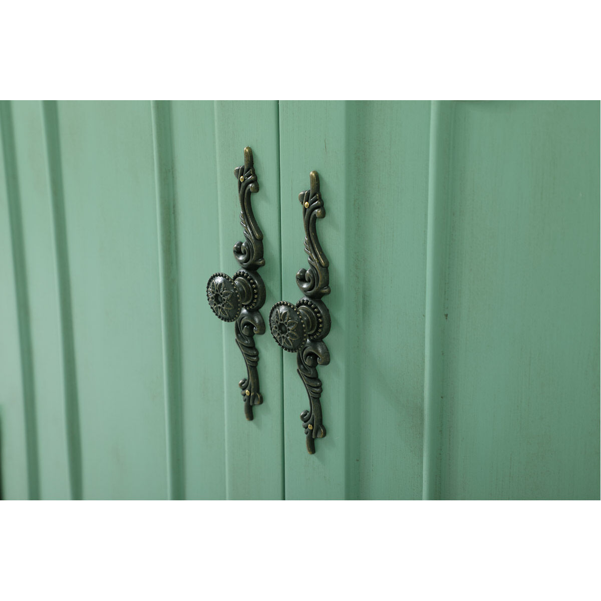 Danville 42 X 21 X 36 inch Vintage Mint Vanity Sink Set