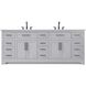 Remington 84 X 35 inch Grey Bathroom Vanity Cabinet