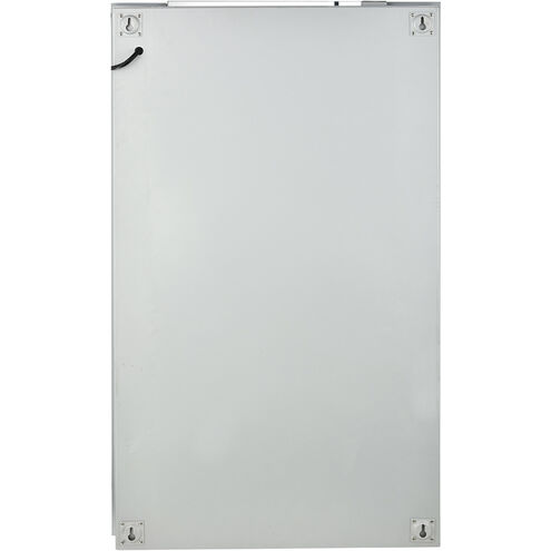 Elixir Silver Lighted Mirror Cabinet