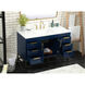 Eugene 48 X 22 X 34 inch Blue Vanity Sink Set