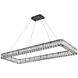 Monroe 1 Light 50 inch Black Pendant Ceiling Light