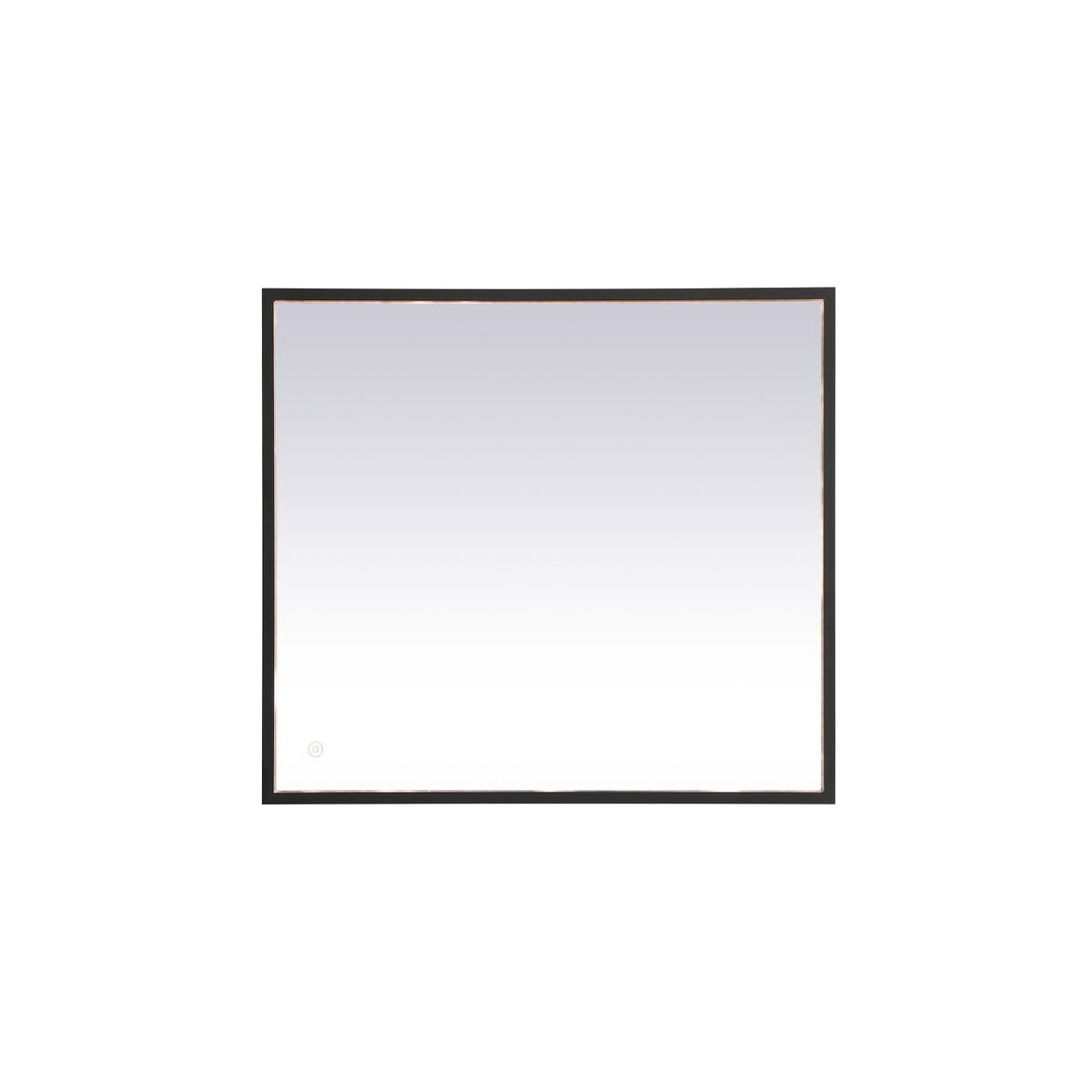 Pier 36 X 24 inch Black LED Mirror