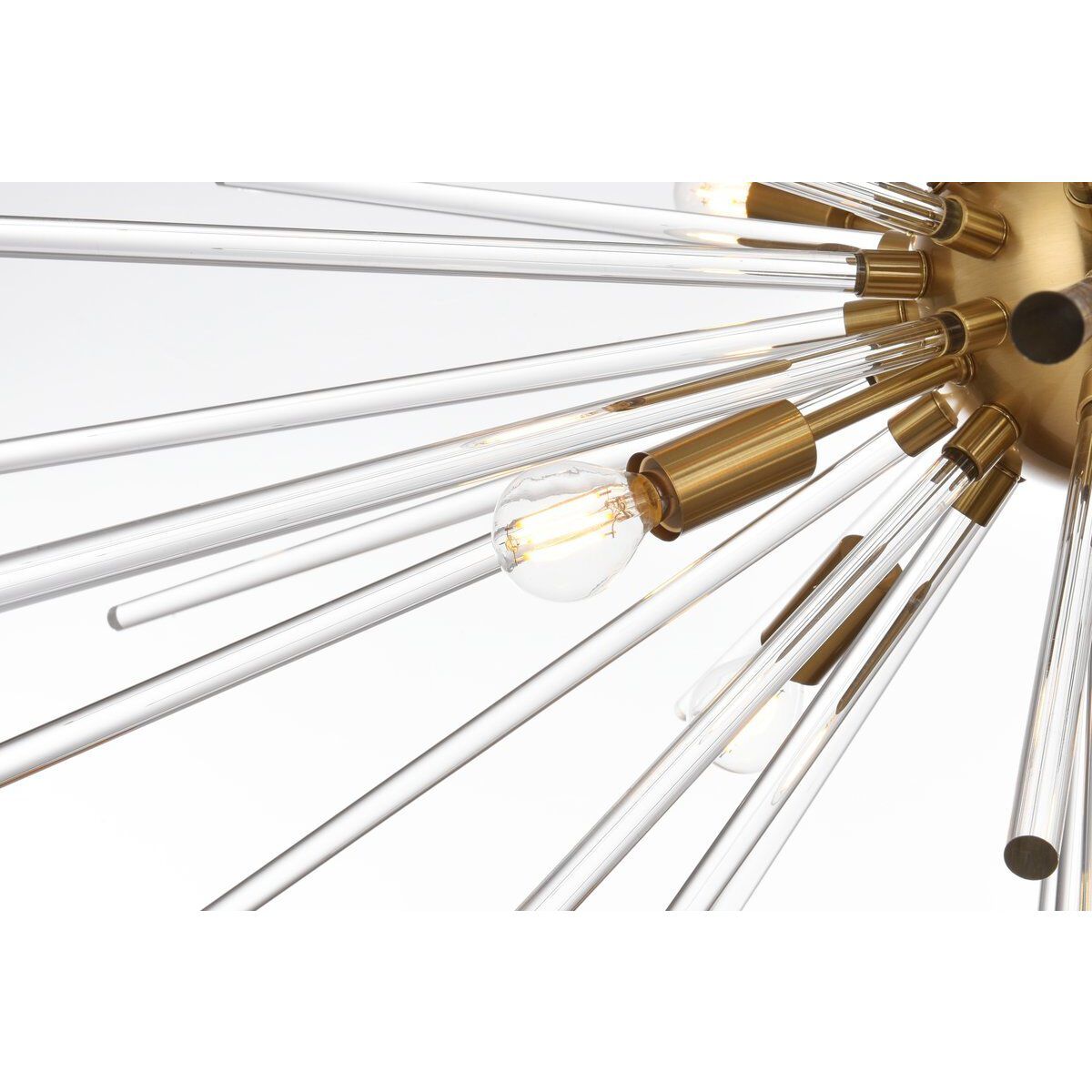 Sienna 30 Light 46 inch Satin Gold Chandelier Ceiling Light