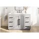 Chase 48 X 34 inch Grey Bathroom Vanity Cabinet