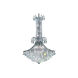 Toureg 16 Light 35 inch Chrome Foyer Ceiling Light in Royal Cut