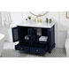 Rhodes 48 X 22 X 35 inch Blue Vanity Sink Set