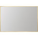 Grace 42 X 30 inch Gold Mirror