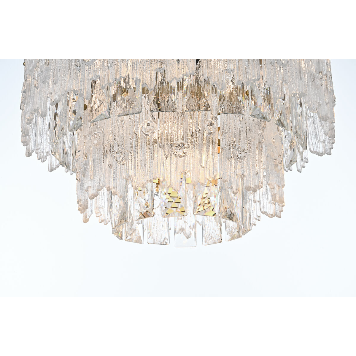 Emilia 4 Light 15 inch Satin Gold Flush Mount Ceiling Light