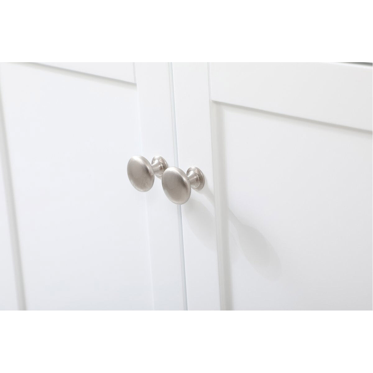 Franklin 60 X 22 X 34.75 inch White Bathroom Vanity Cabinet