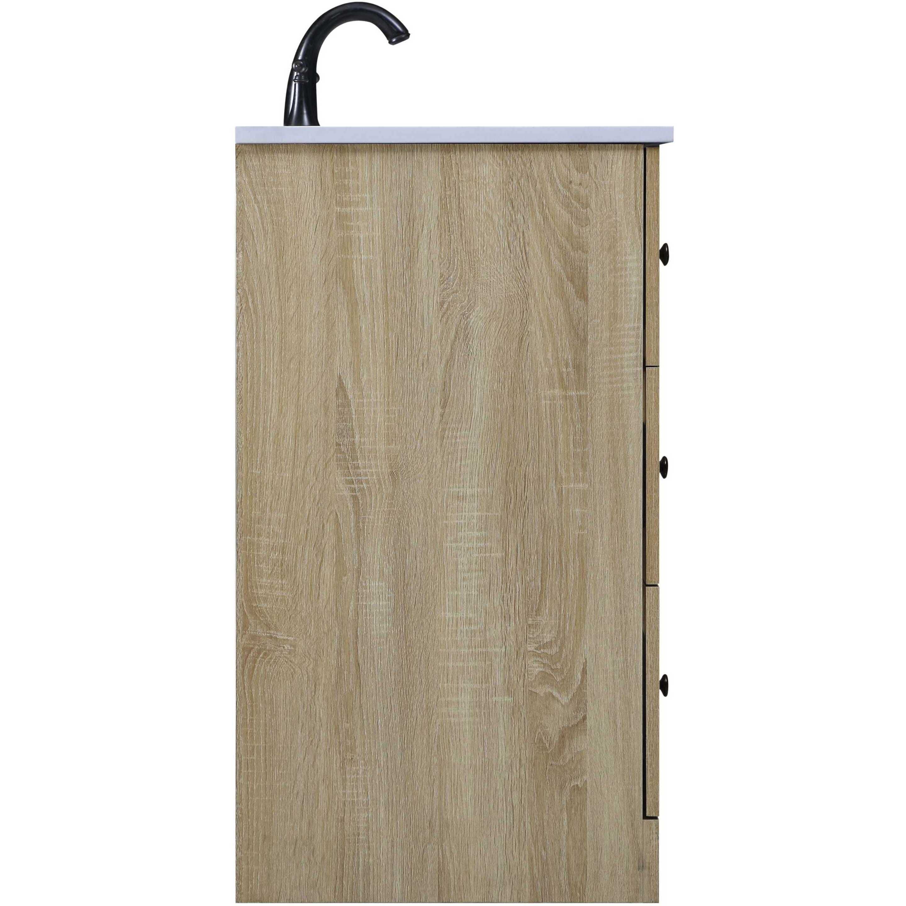 Soma 48 X 34 inch Mango Wood Bathroom Vanity Cabinet