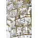 Adaline 26 Light 24 inch Satin Gold Chandelier Ceiling Light