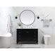 Bennett 48 X 21 X 35 inch Black Vanity Sink Set in Not Included