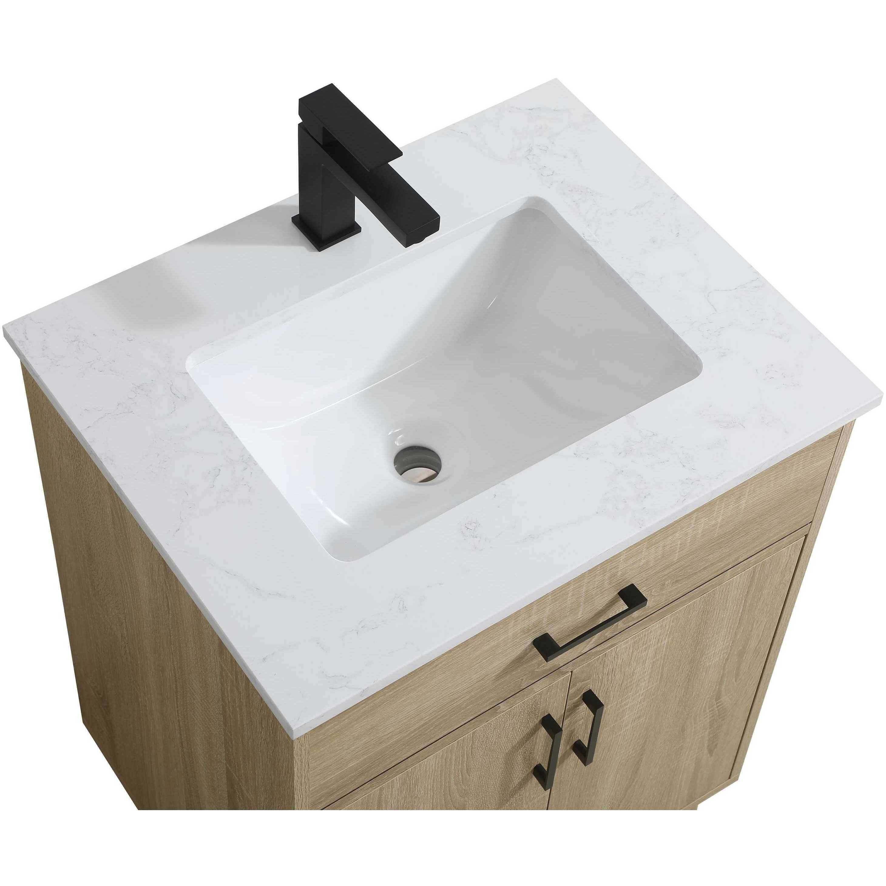 Chandler 24 X 34 inch Mango Wood Bathroom Vanity Cabinet