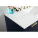 Blake 48 X 22 X 34 inch Blue Vanity Sink Set